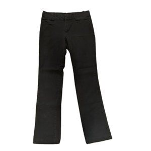 ---  GAP Black Pants Slim City Boot Cut Size 4